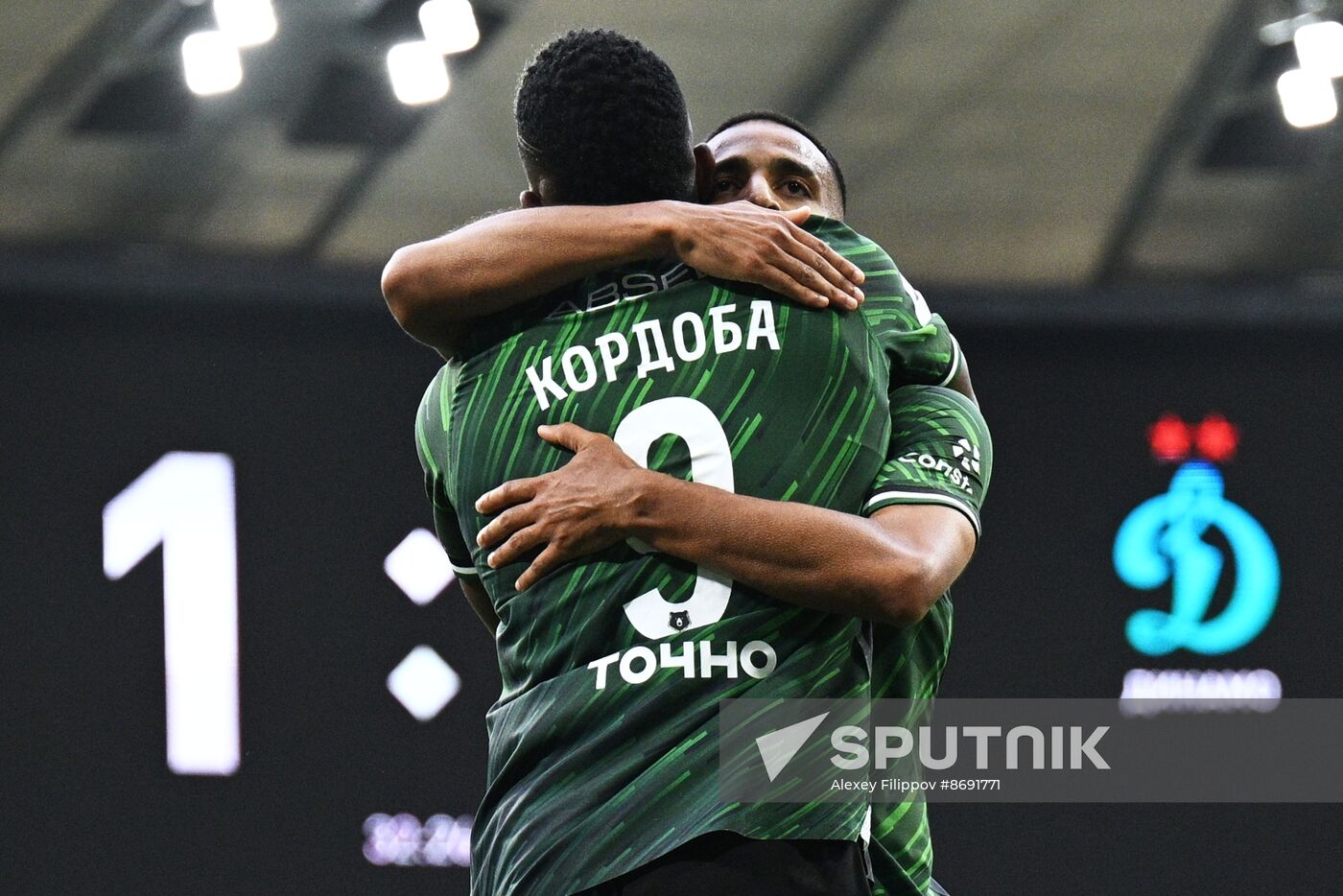 Russia Soccer Premier-League Krasnodar - Dynamo