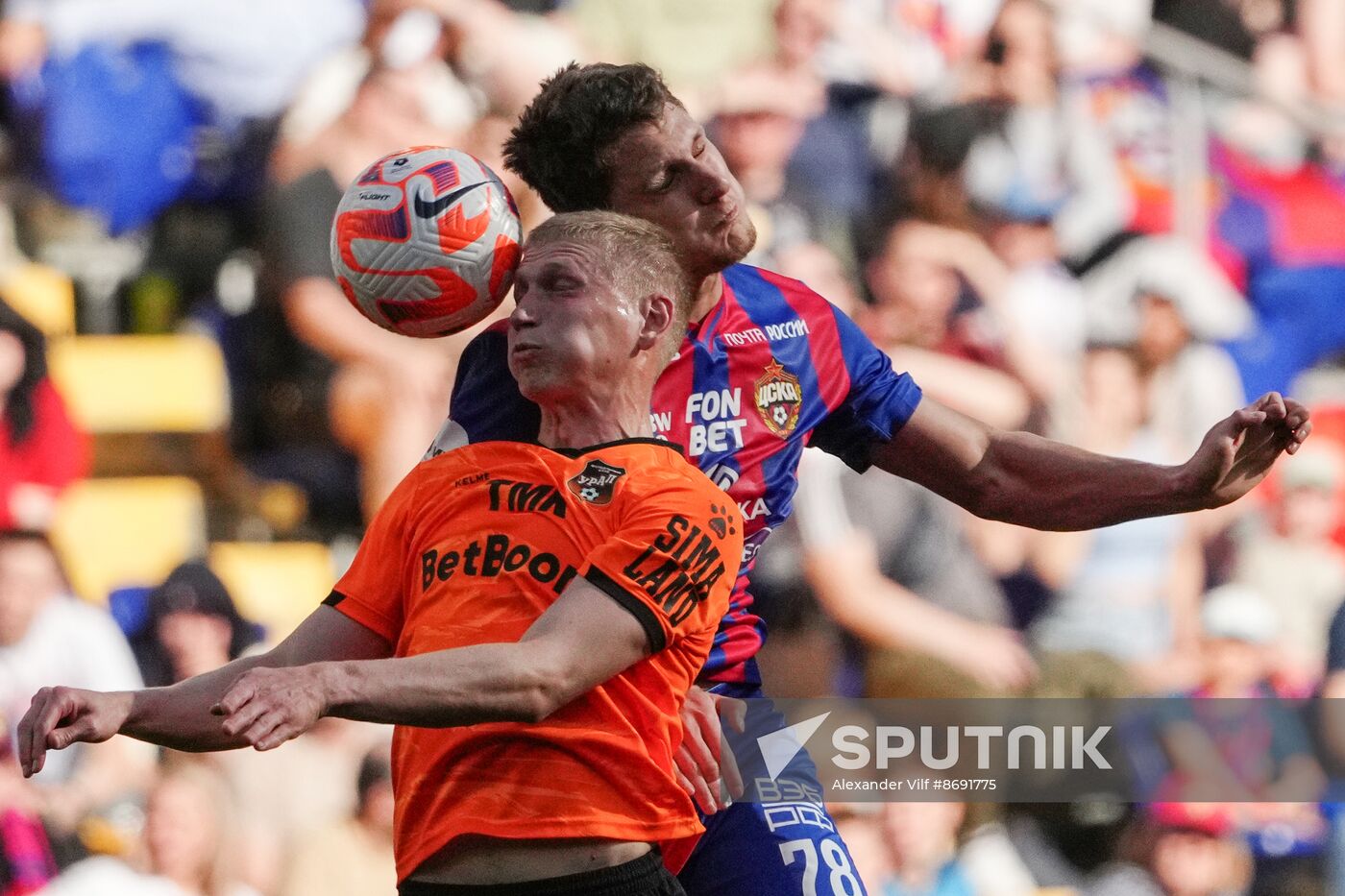 Russia Soccer Premier-League CSKA - Ural