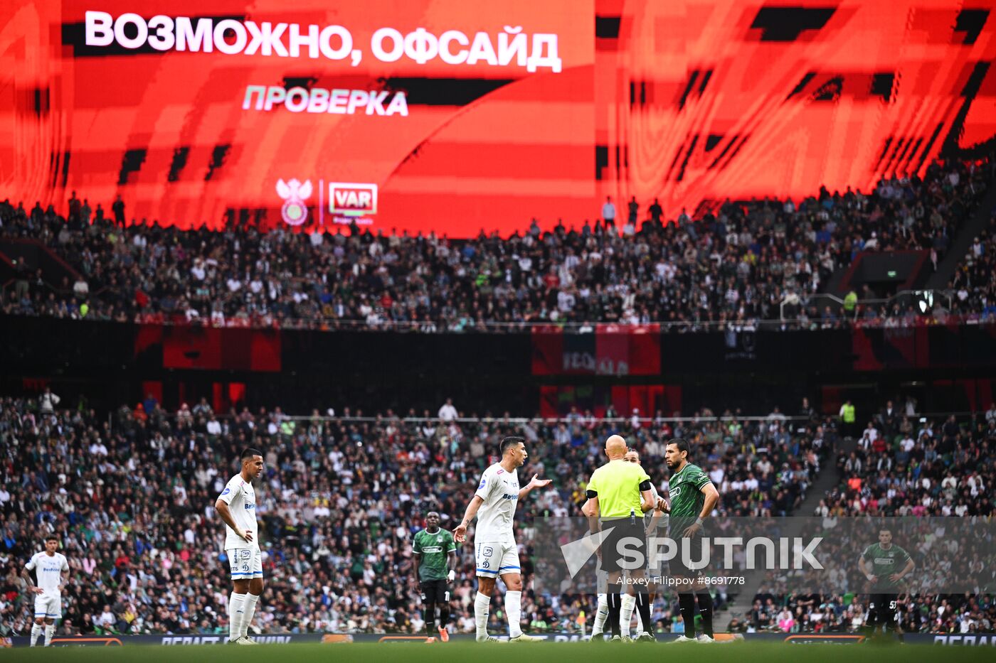 Russia Soccer Premier-League Krasnodar - Dynamo