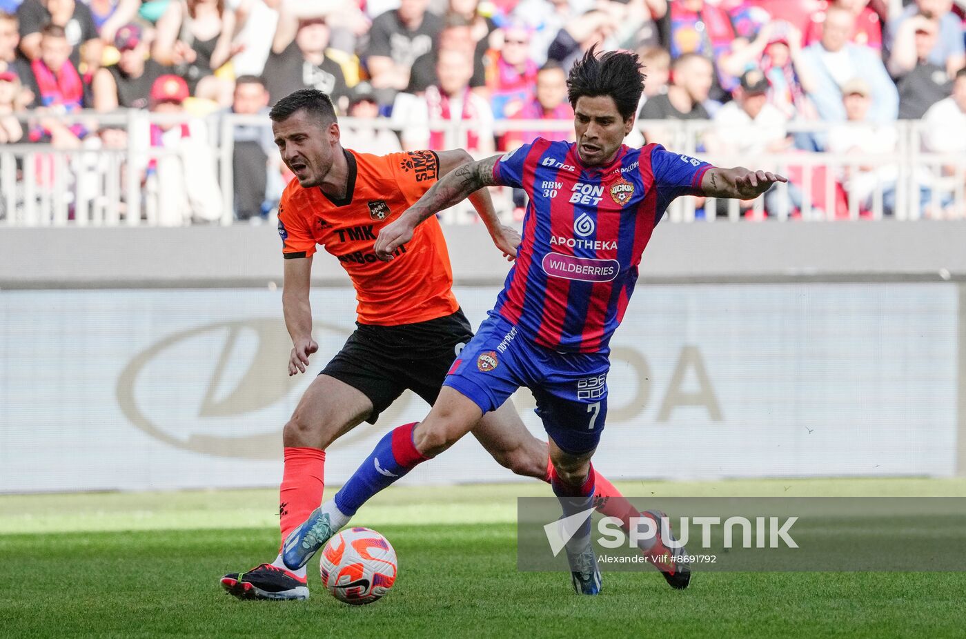 Russia Soccer Premier-League CSKA - Ural