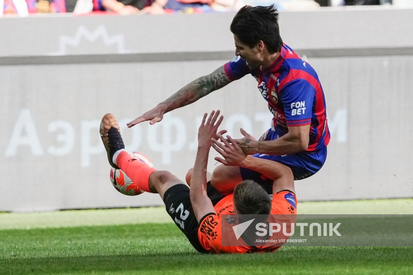 Russia Soccer Premier-League CSKA - Ural