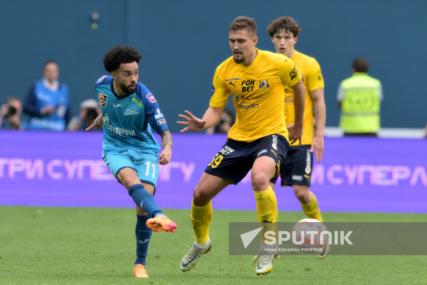 Russia Soccer Premier-League Zenit - Rostov