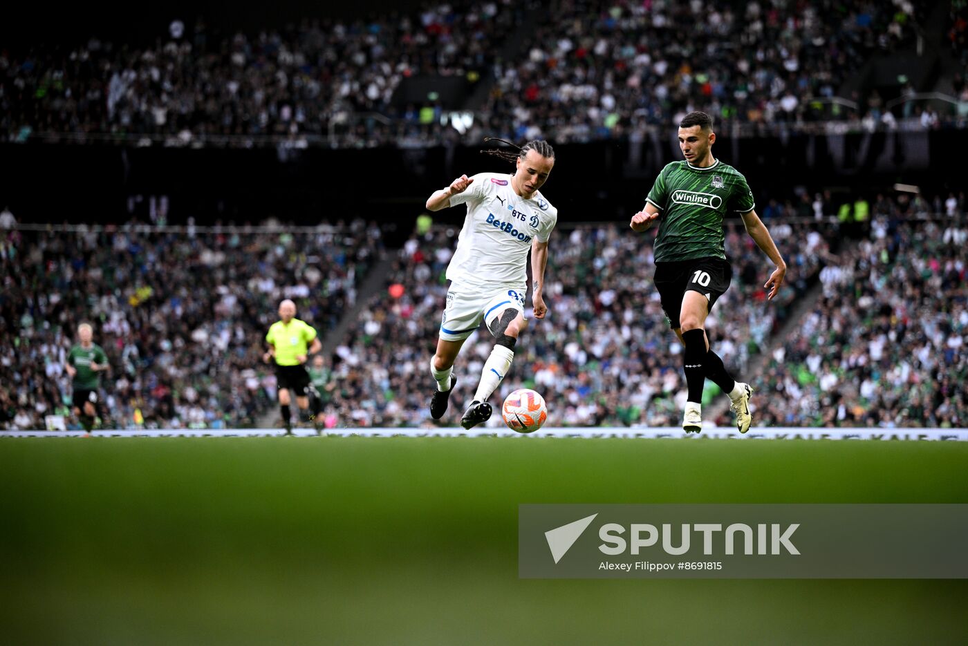 Russia Soccer Premier-League Krasnodar - Dynamo