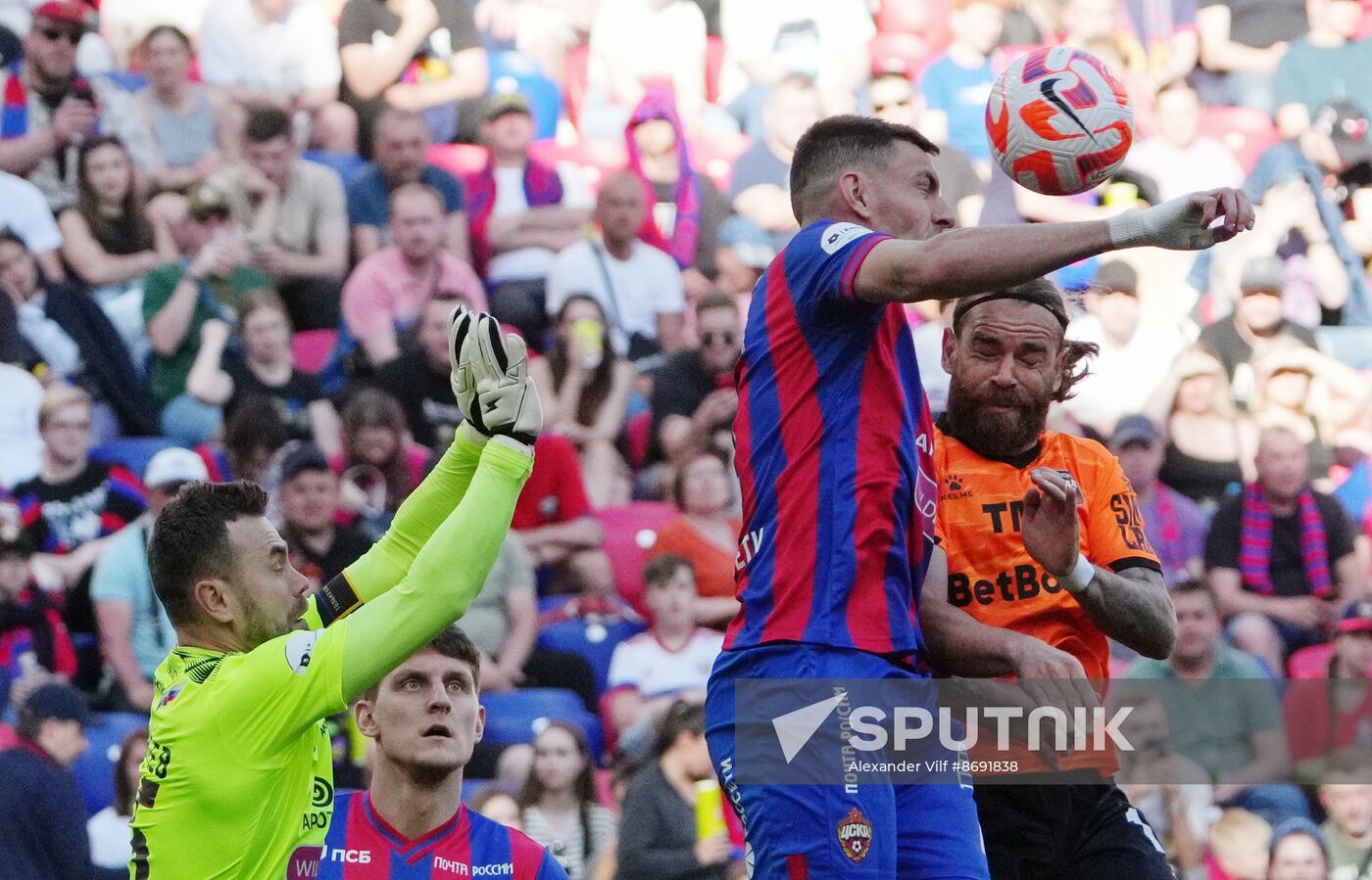 Russia Soccer Premier-League CSKA - Ural