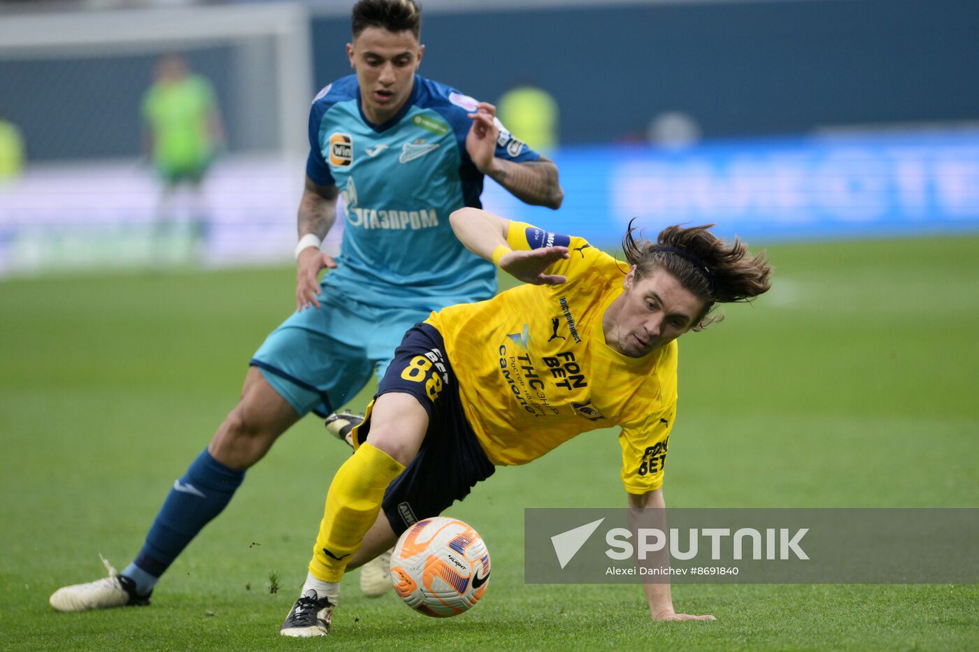 Russia Soccer Premier-League Zenit - Rostov