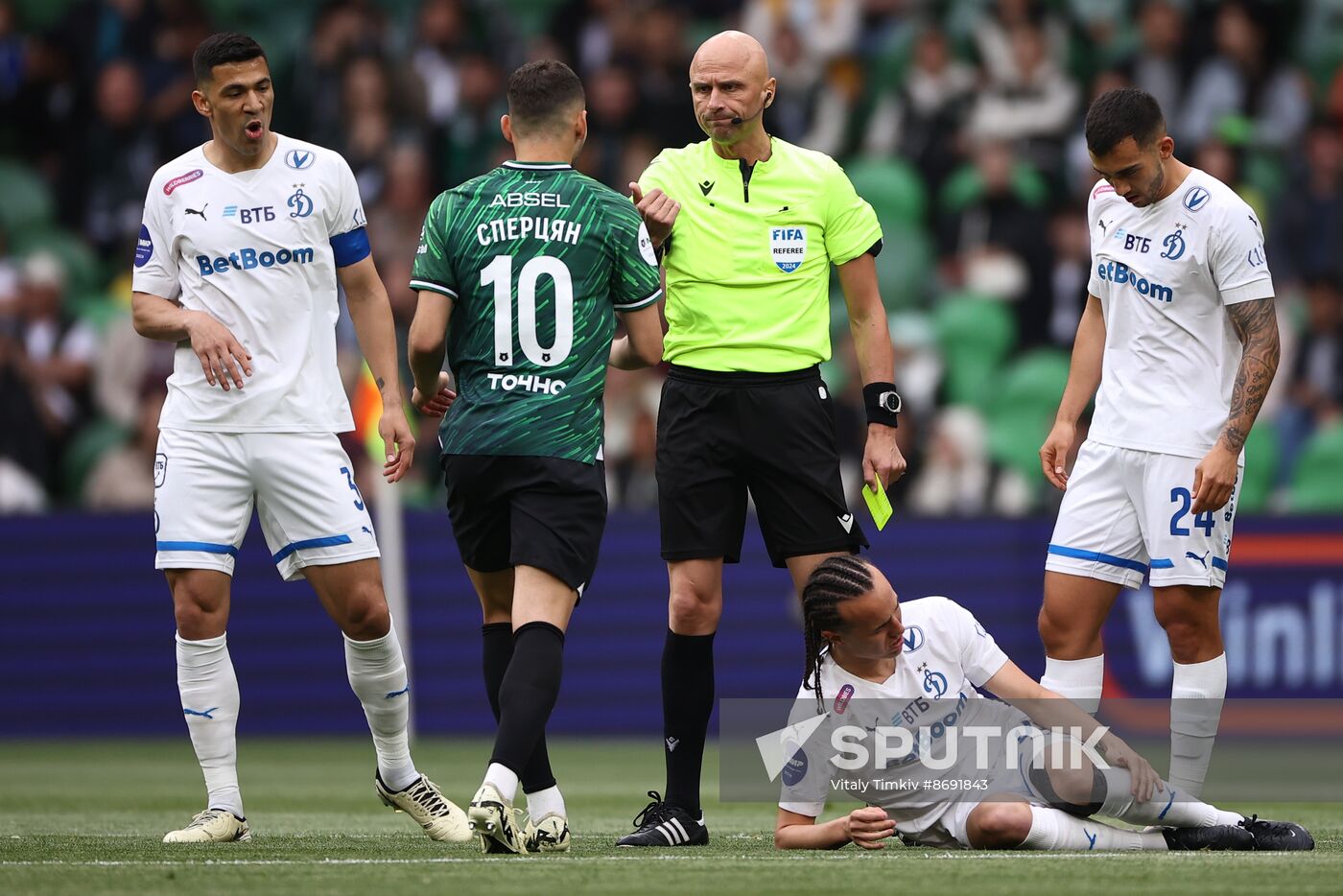 Russia Soccer Premier-League Krasnodar - Dynamo