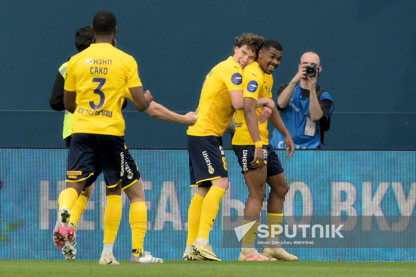 Russia Soccer Premier-League Zenit - Rostov