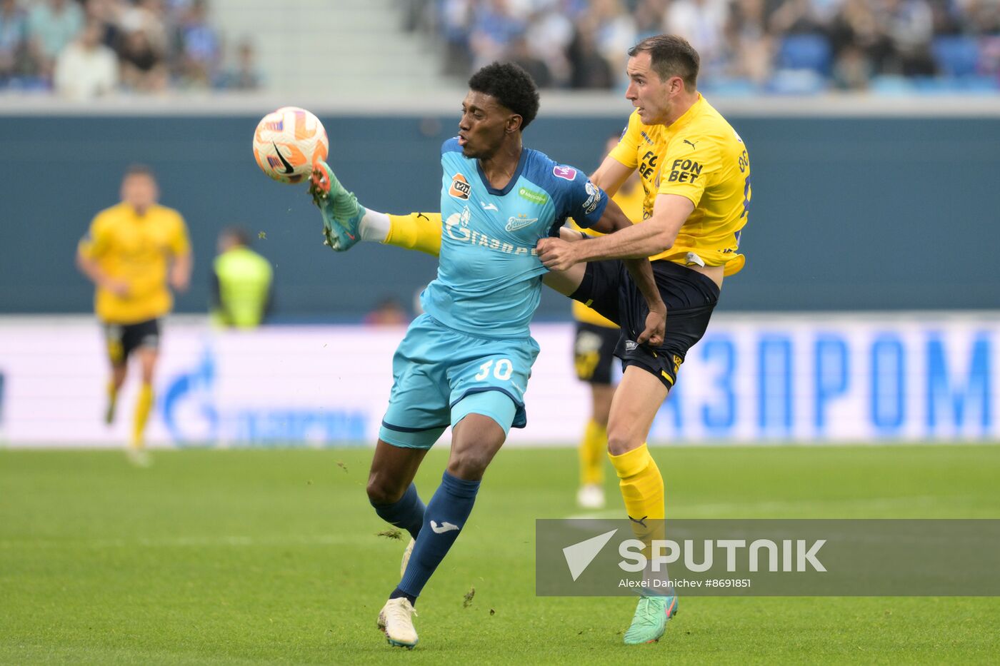 Russia Soccer Premier-League Zenit - Rostov
