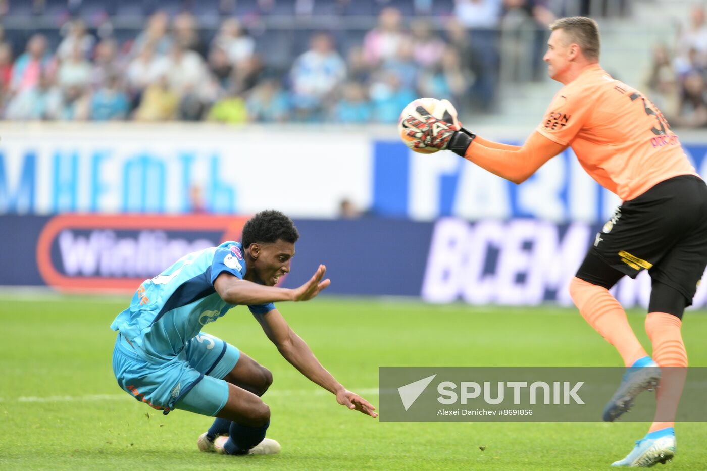 Russia Soccer Premier-League Zenit - Rostov