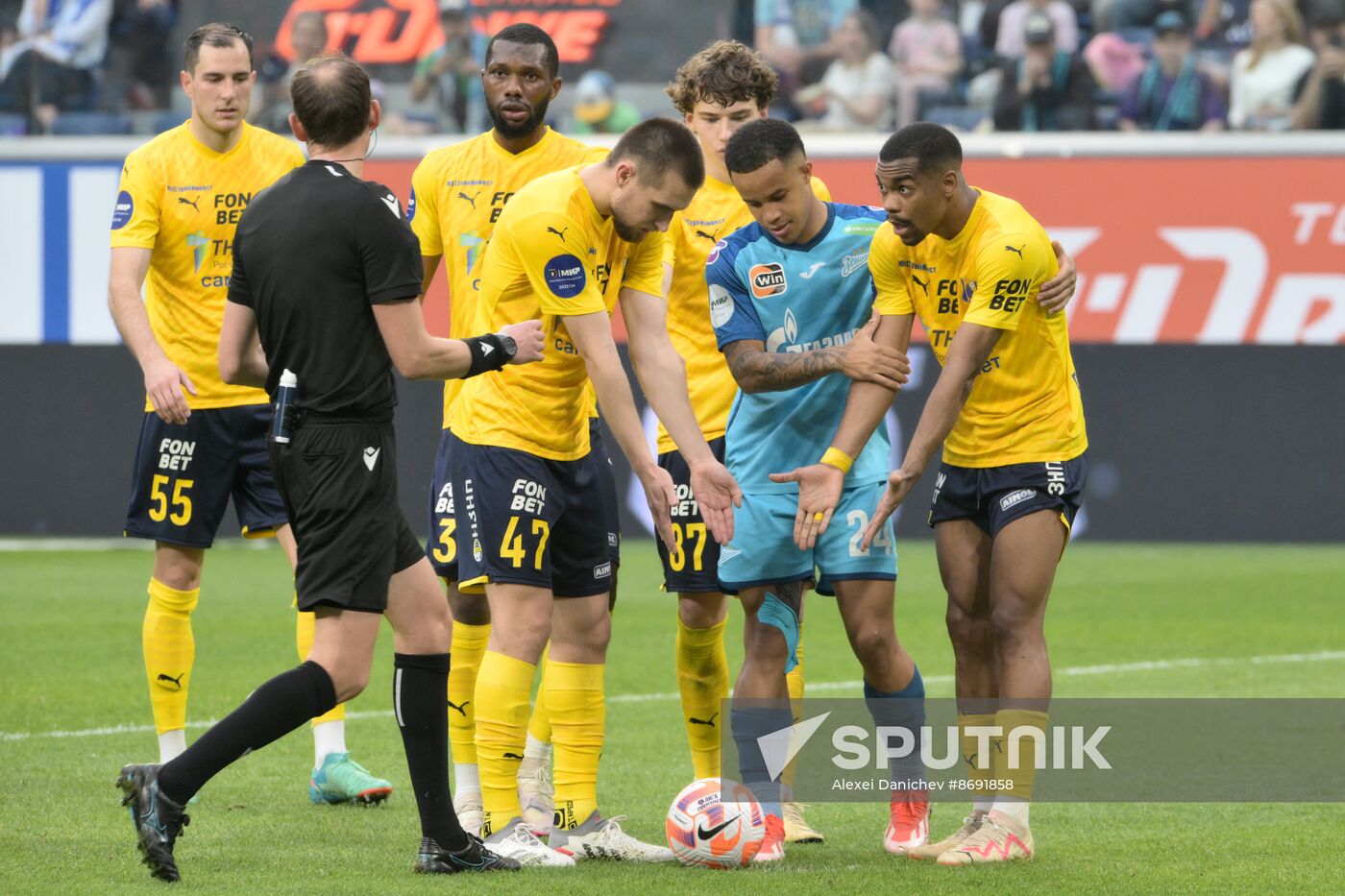 Russia Soccer Premier-League Zenit - Rostov