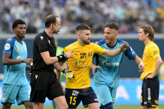 Russia Soccer Premier-League Zenit - Rostov
