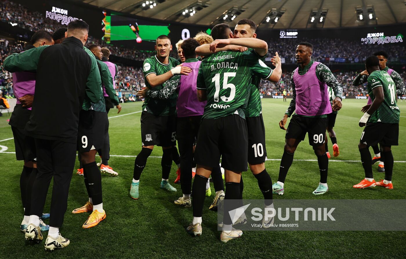 Russia Soccer Premier-League Krasnodar - Dynamo