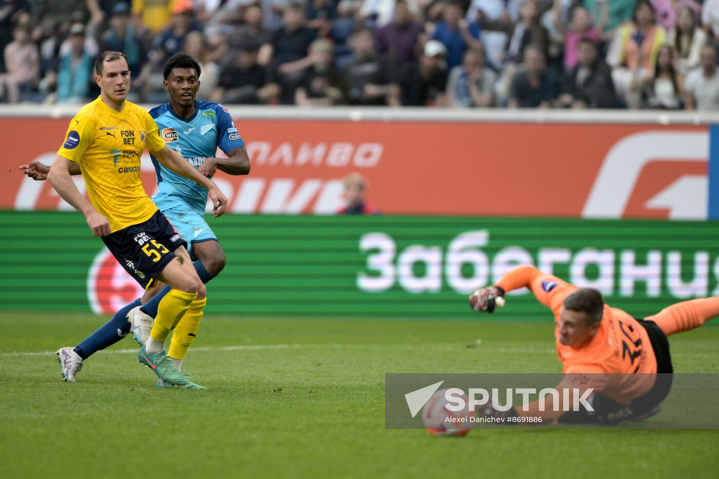 Russia Soccer Premier-League Zenit - Rostov