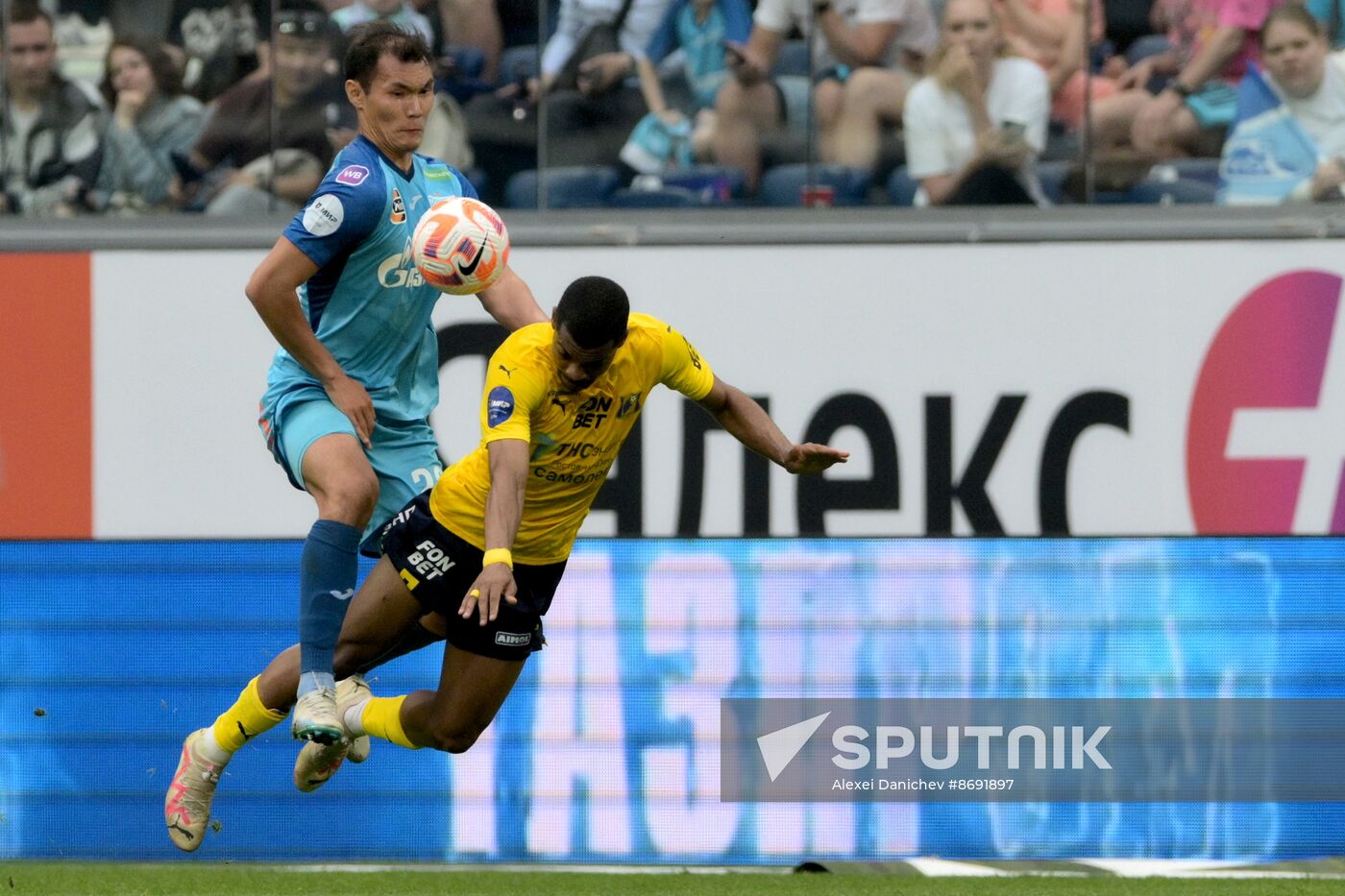 Russia Soccer Premier-League Zenit - Rostov
