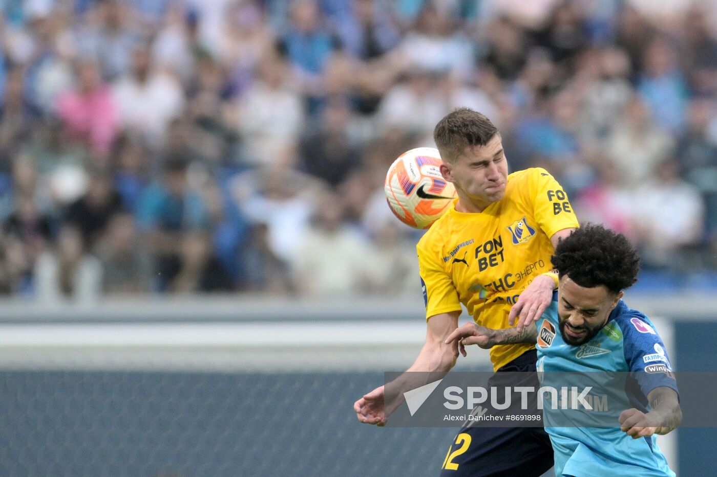 Russia Soccer Premier-League Zenit - Rostov