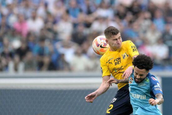 Russia Soccer Premier-League Zenit - Rostov