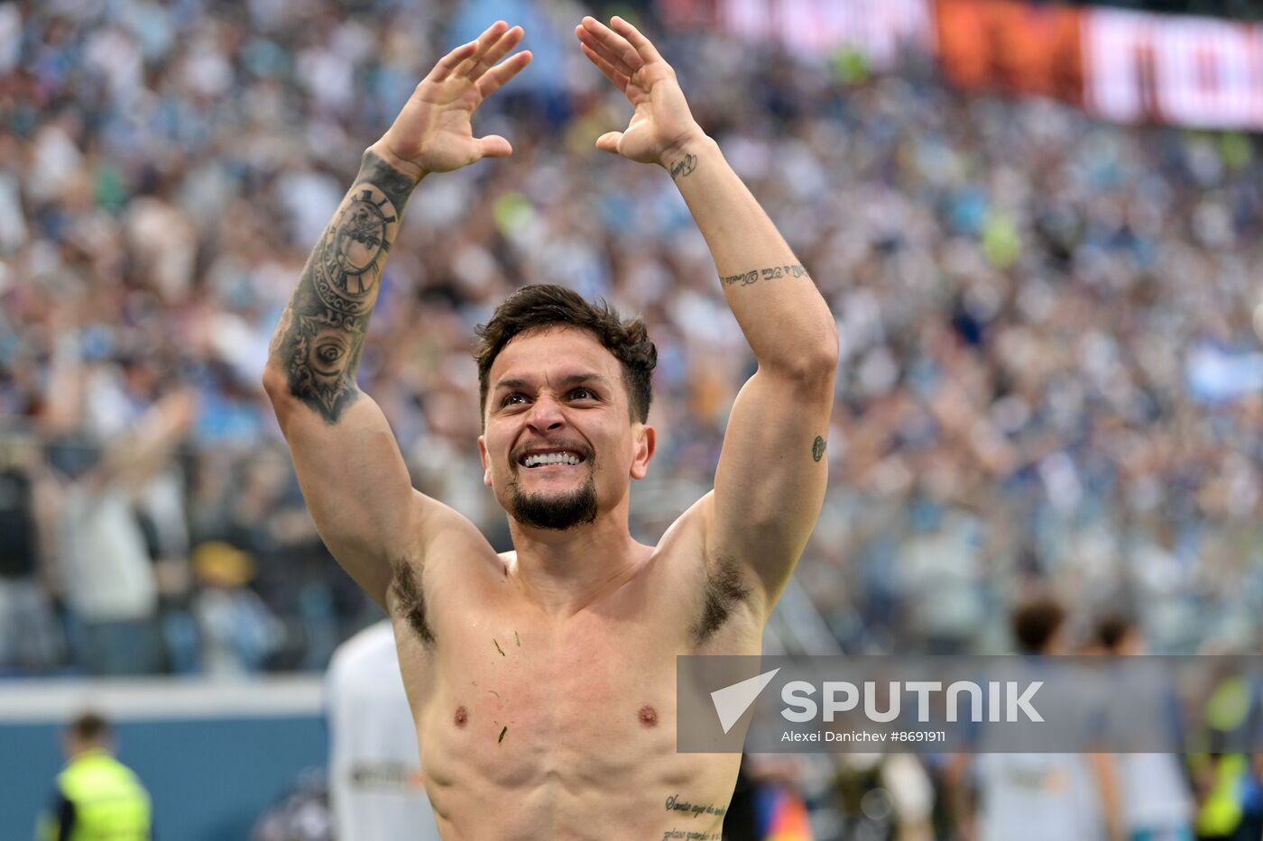 Russia Soccer Premier-League Zenit - Rostov