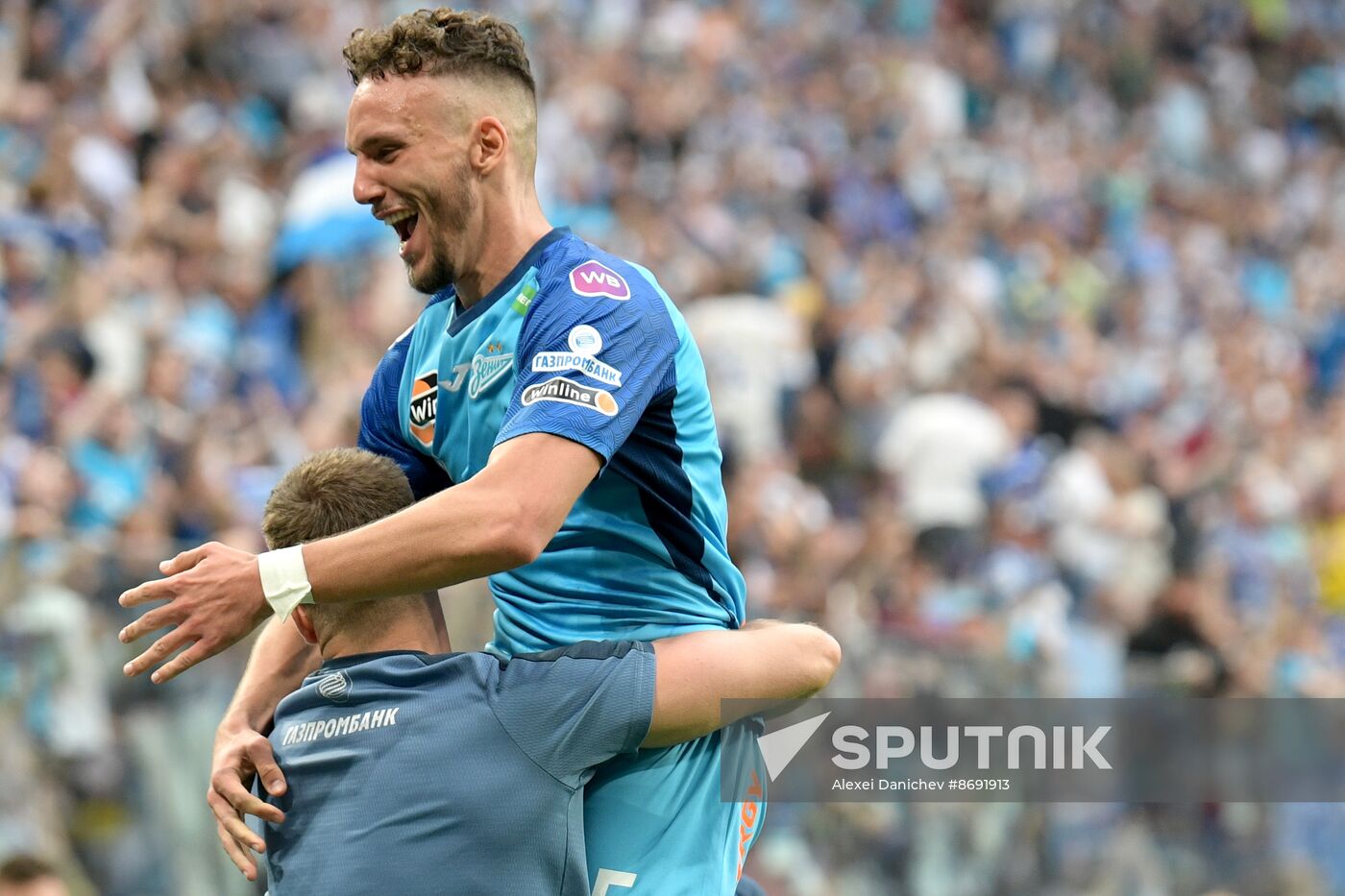 Russia Soccer Premier-League Zenit - Rostov