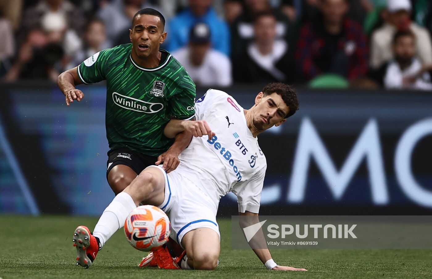 Russia Soccer Premier-League Krasnodar - Dynamo