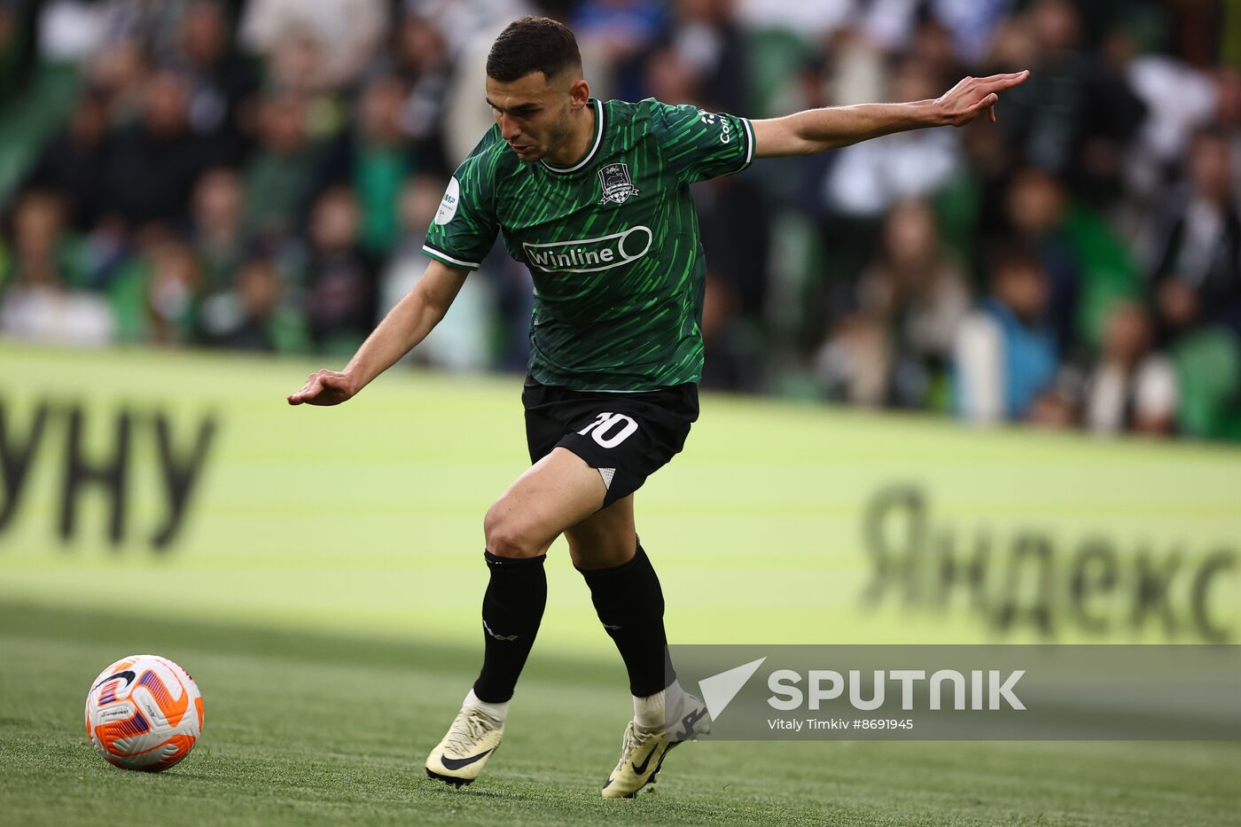 Russia Soccer Premier-League Krasnodar - Dynamo