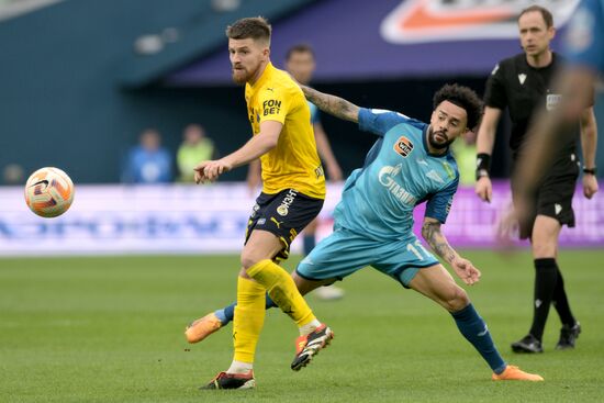 Russia Soccer Premier-League Zenit - Rostov