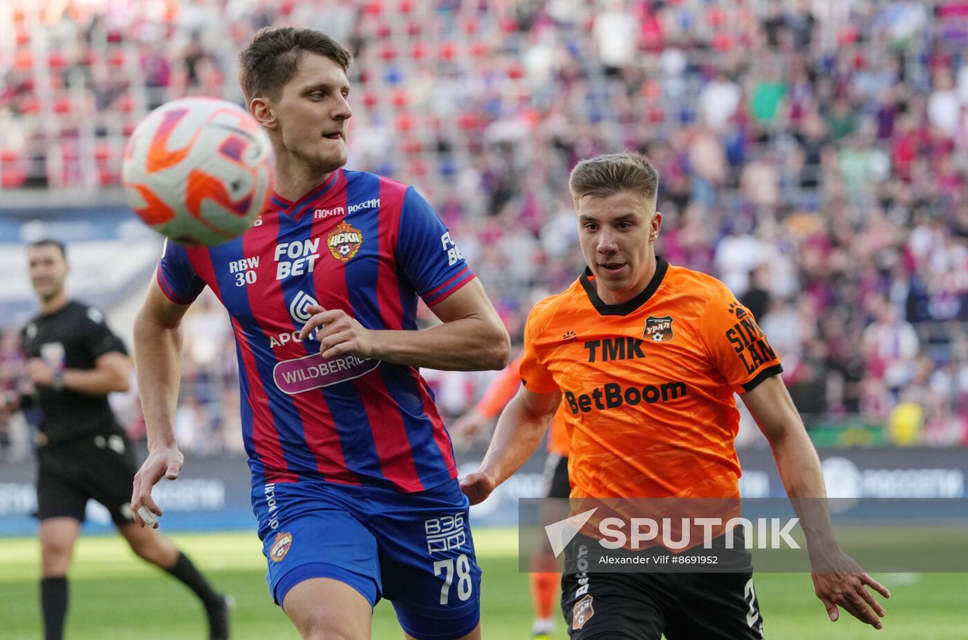 Russia Soccer Premier-League CSKA - Ural