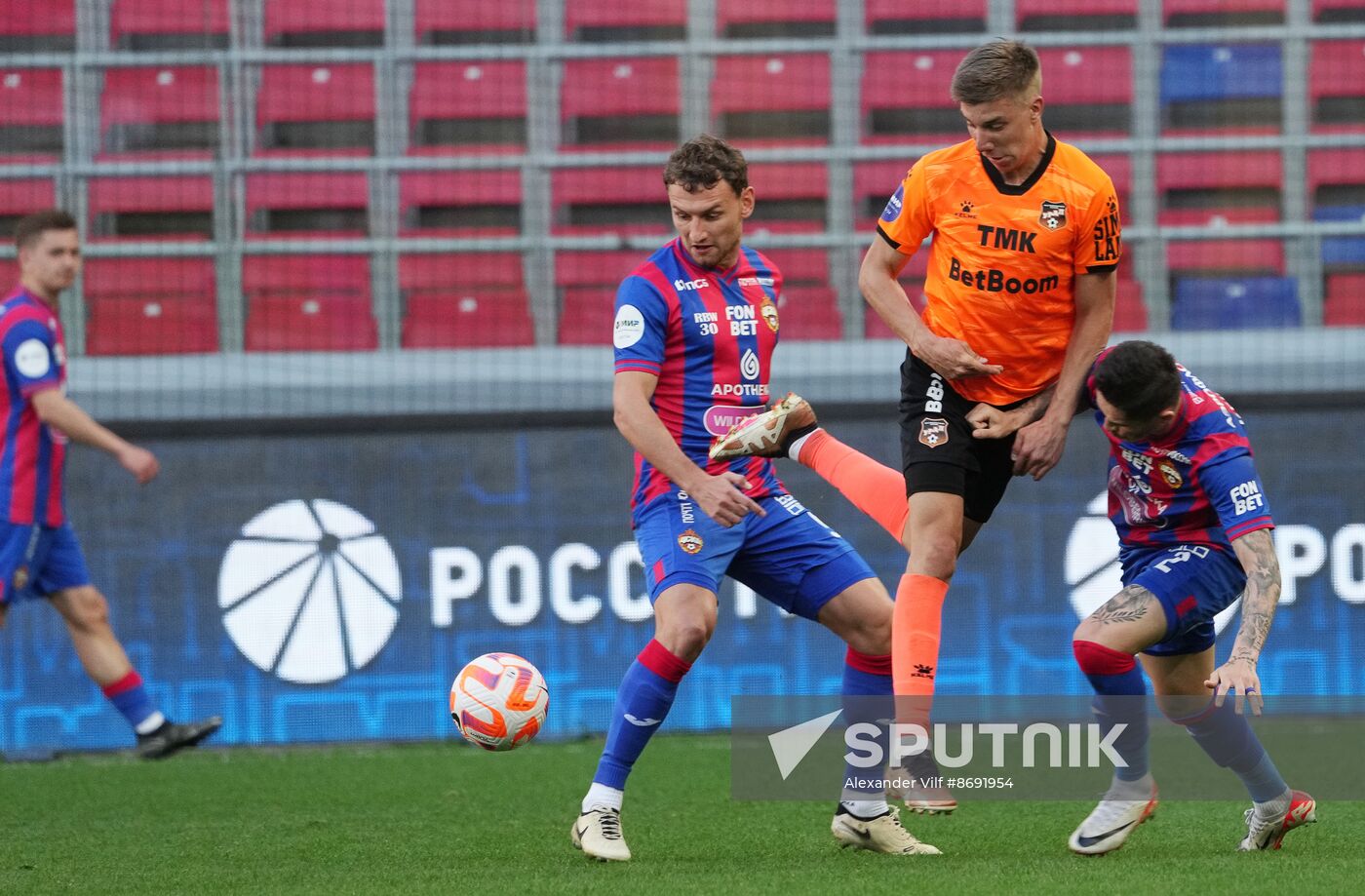 Russia Soccer Premier-League CSKA - Ural