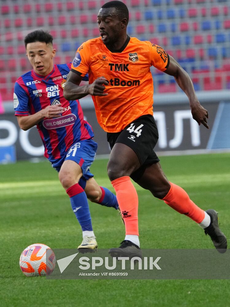 Russia Soccer Premier-League CSKA - Ural