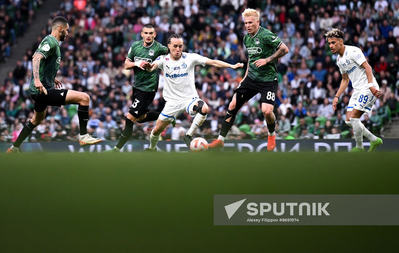 Russia Soccer Premier-League Krasnodar - Dynamo