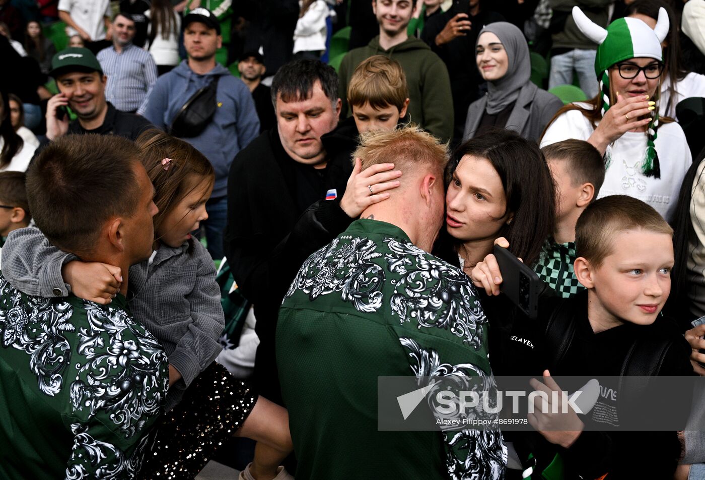 Russia Soccer Premier-League Krasnodar - Dynamo