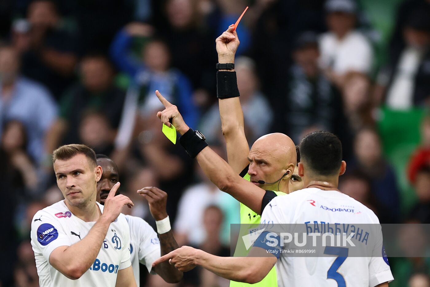 Russia Soccer Premier-League Krasnodar - Dynamo