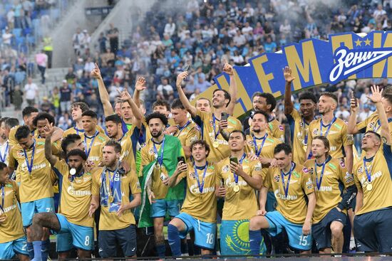 Russia Soccer Premier-League Zenit - Rostov