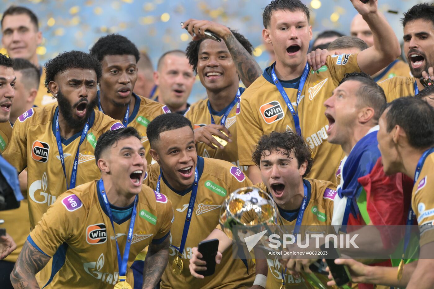 Russia Soccer Premier-League Zenit - Rostov