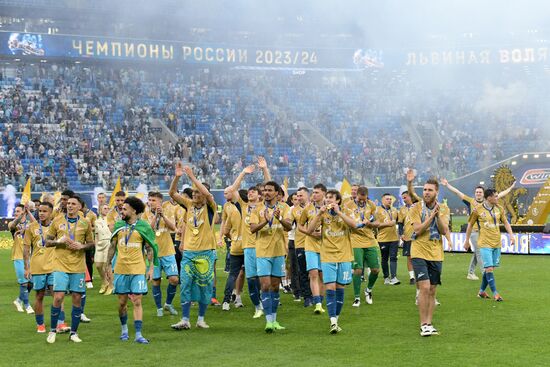 Russia Soccer Premier-League Zenit - Rostov