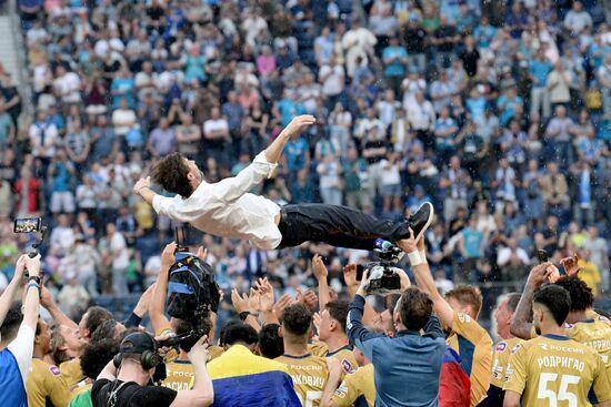 Russia Soccer Premier-League Zenit - Rostov
