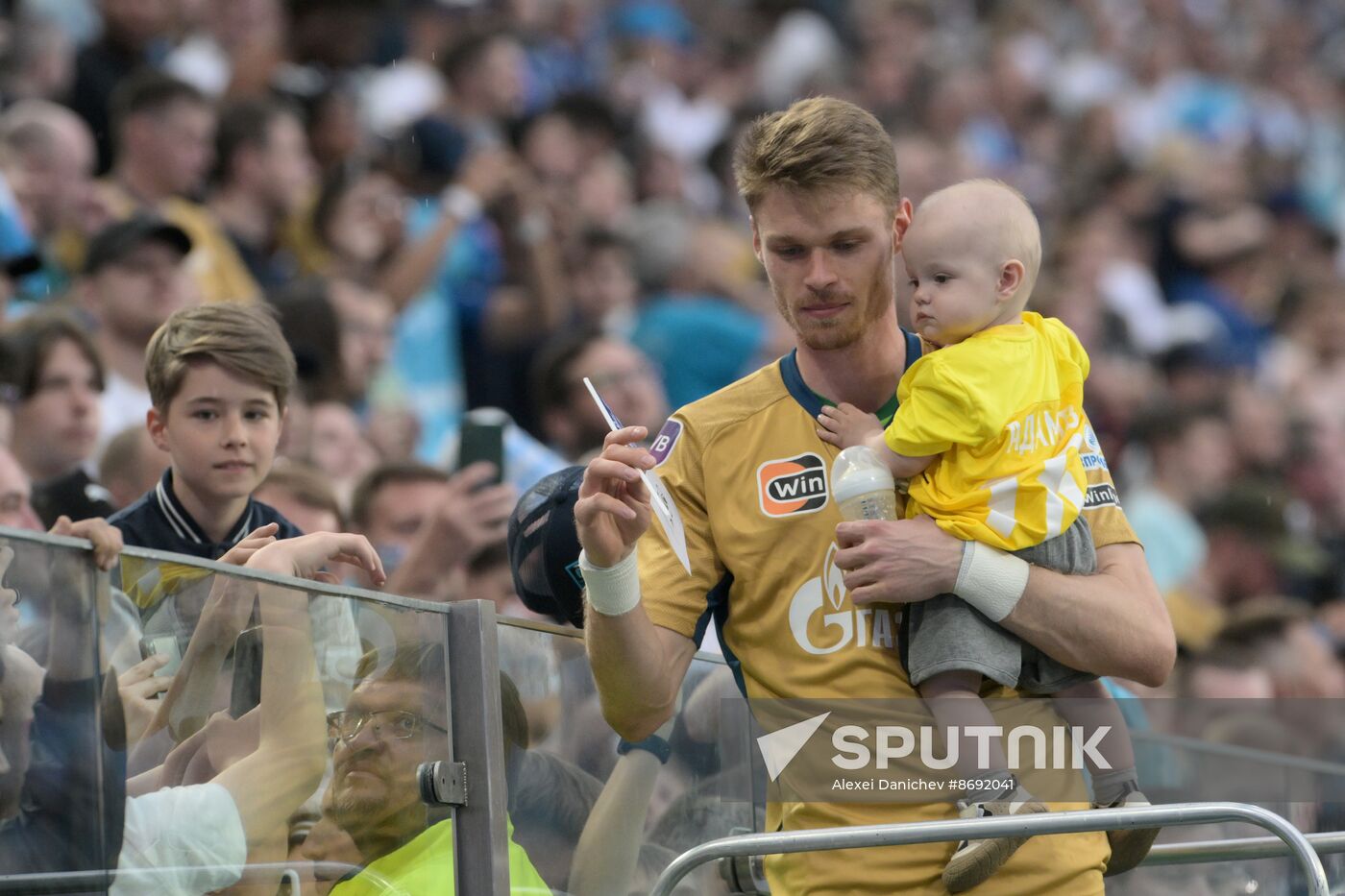 Russia Soccer Premier-League Zenit - Rostov
