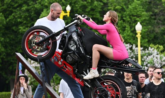 Russia Moscow Motorcycle Festival