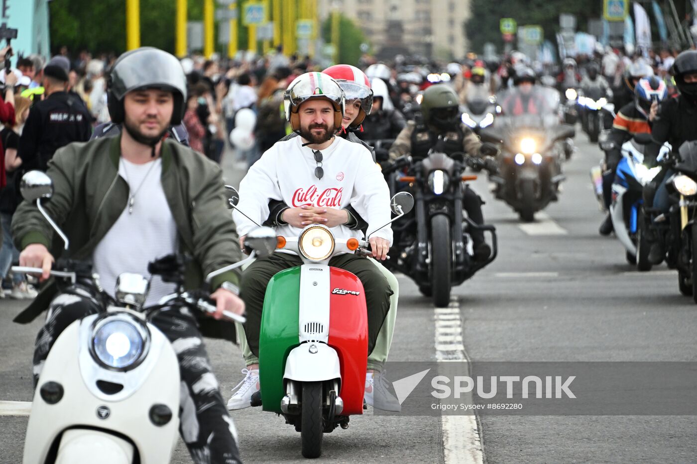 Russia Moscow Motorcycle Festival