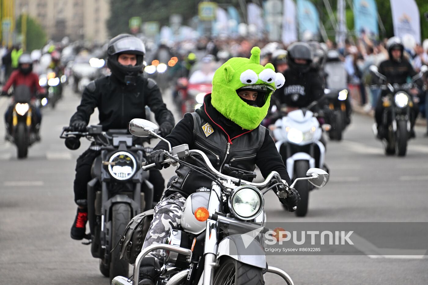 Russia Moscow Motorcycle Festival