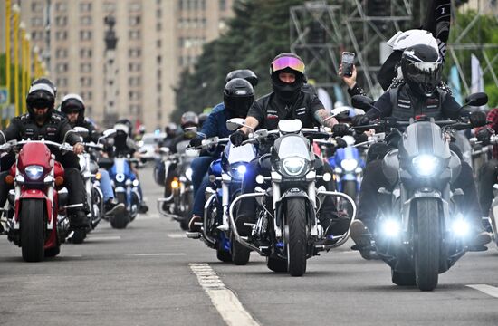 Russia Moscow Motorcycle Festival