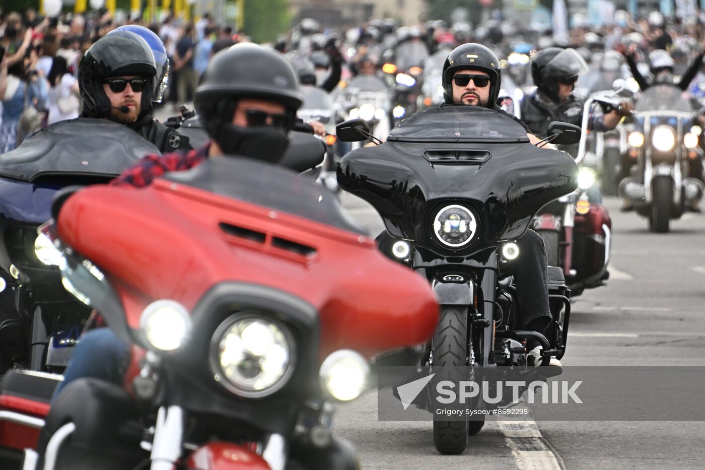 Russia Moscow Motorcycle Festival