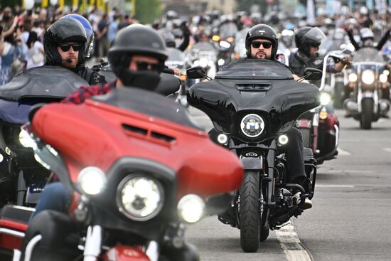 Russia Moscow Motorcycle Festival