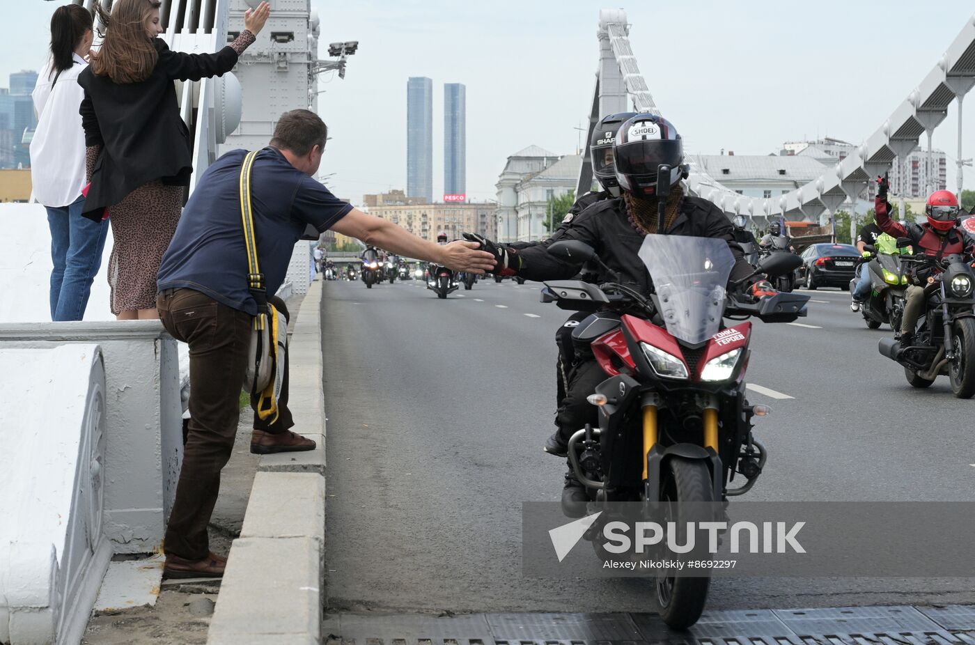 Russia Moscow Motorcycle Festival