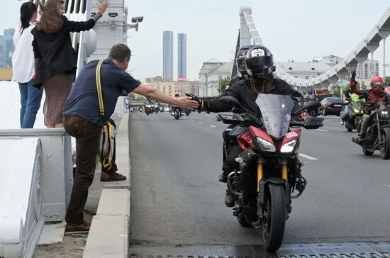 Russia Moscow Motorcycle Festival