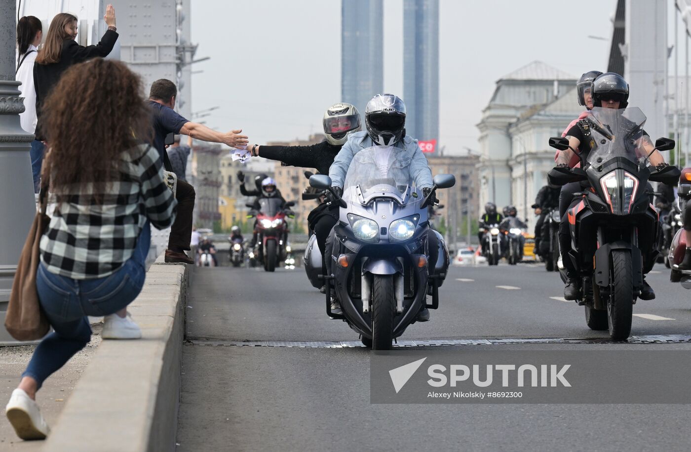 Russia Moscow Motorcycle Festival