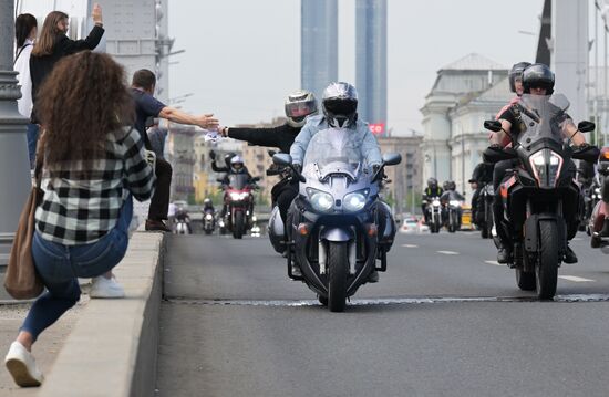 Russia Moscow Motorcycle Festival