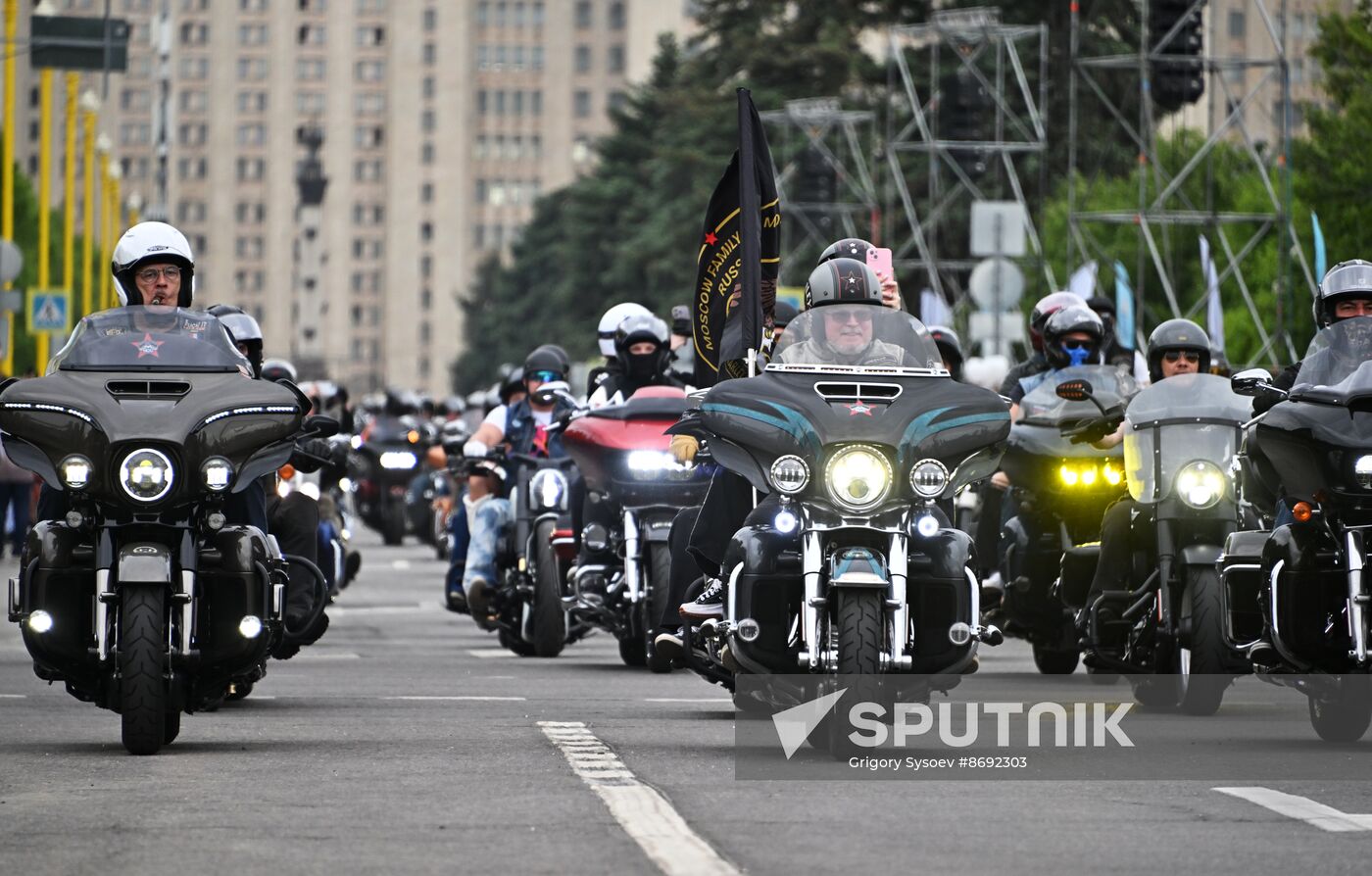 Russia Moscow Motorcycle Festival