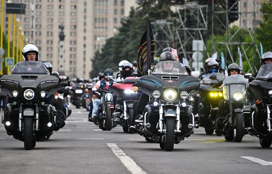 Russia Moscow Motorcycle Festival