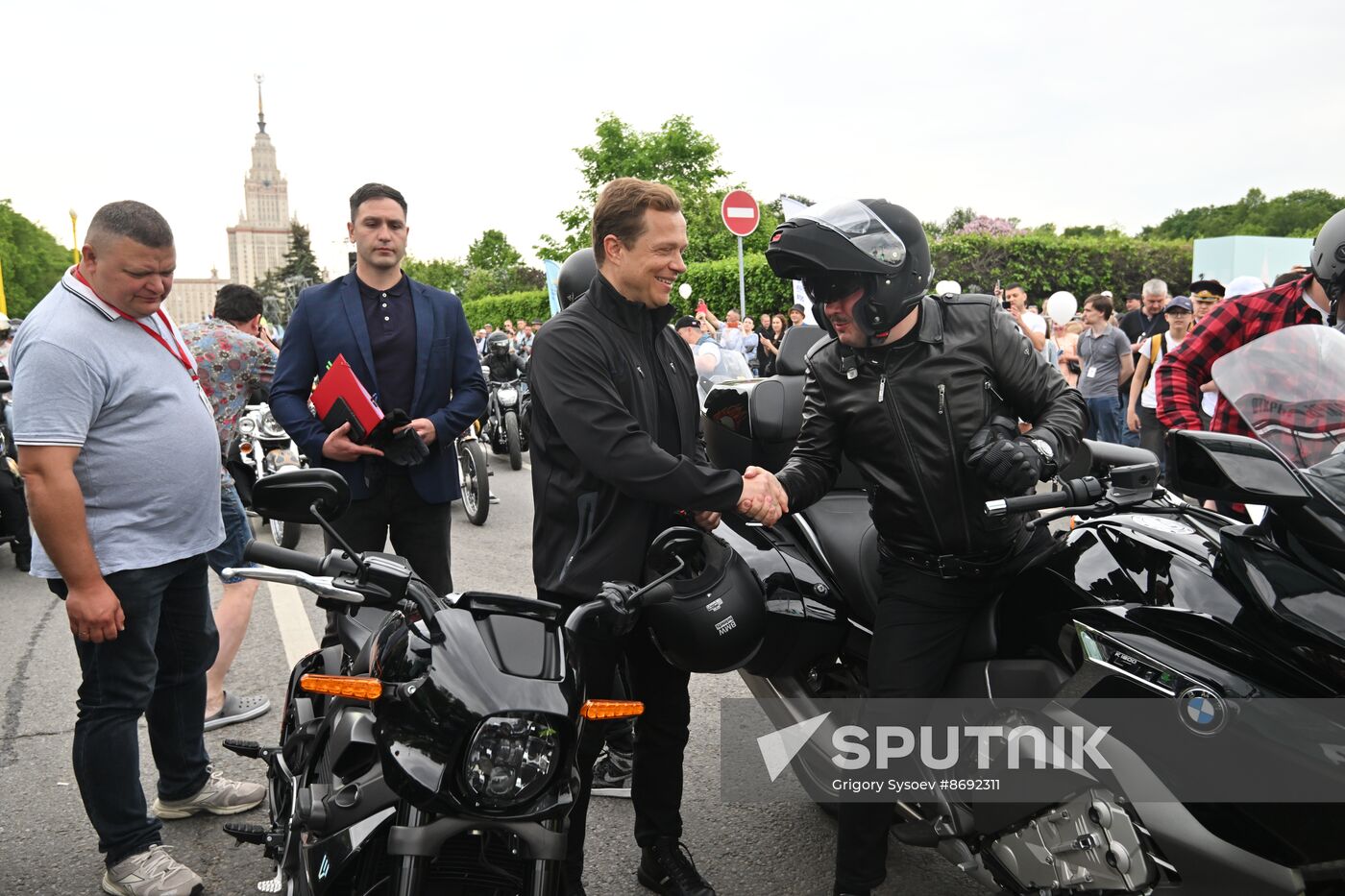 Russia Moscow Motorcycle Festival