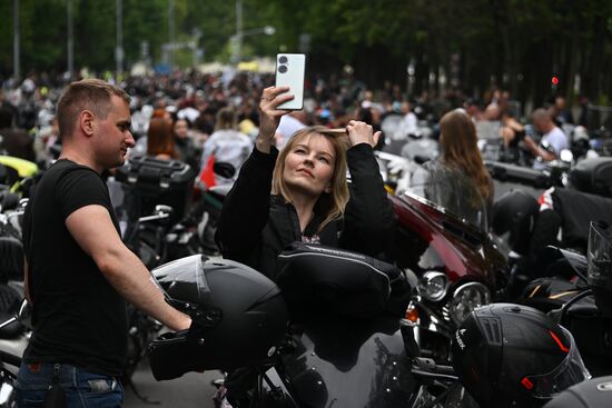 Russia Moscow Motorcycle Festival